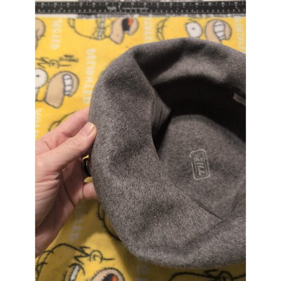 TNLee Neumann Endler 100% Wool Vintage Gray Hat Unionmade USA - Picture 4 of 9
